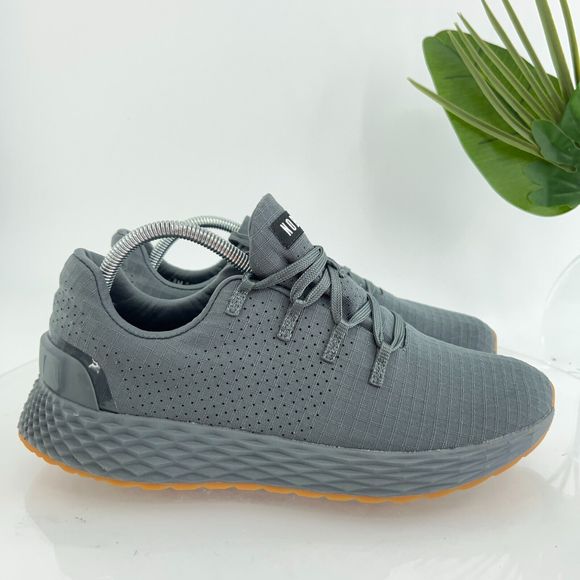 Nobull ALLDAY Ripstop Trainers Men's Size 9 Grey Workout Gym Shoes - Picture 3 of 14